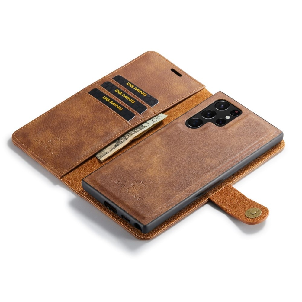 Cover portafoglio Magnet Wallet Samsung Galaxy S23 Ultra Cognac