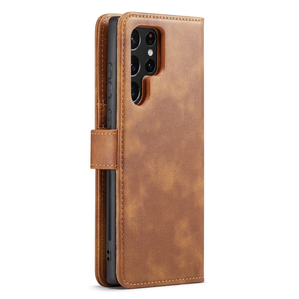 Cover portafoglio Magnet Wallet Samsung Galaxy S23 Ultra Cognac