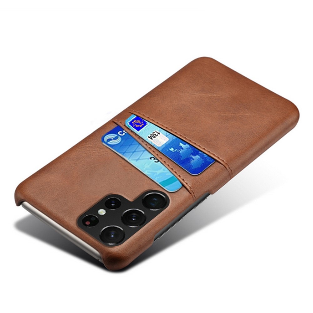 Cover Card Slots Samsung Galaxy S23 Ultra marrone