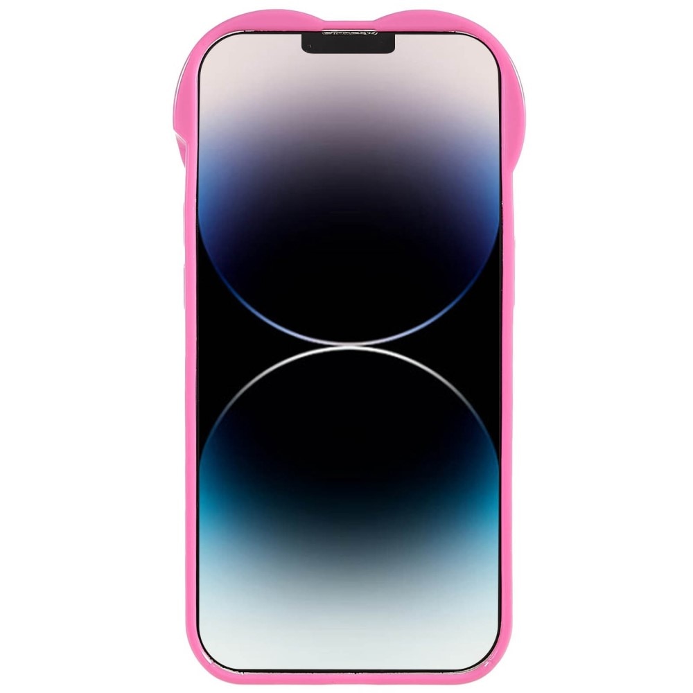 Cover TPU Cuore iPhone 14 Pro rosa