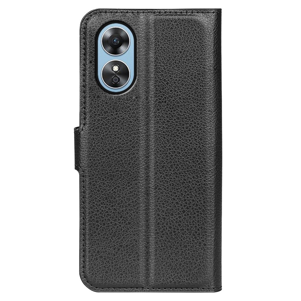Cover portafoglio Oppo A17 Nero