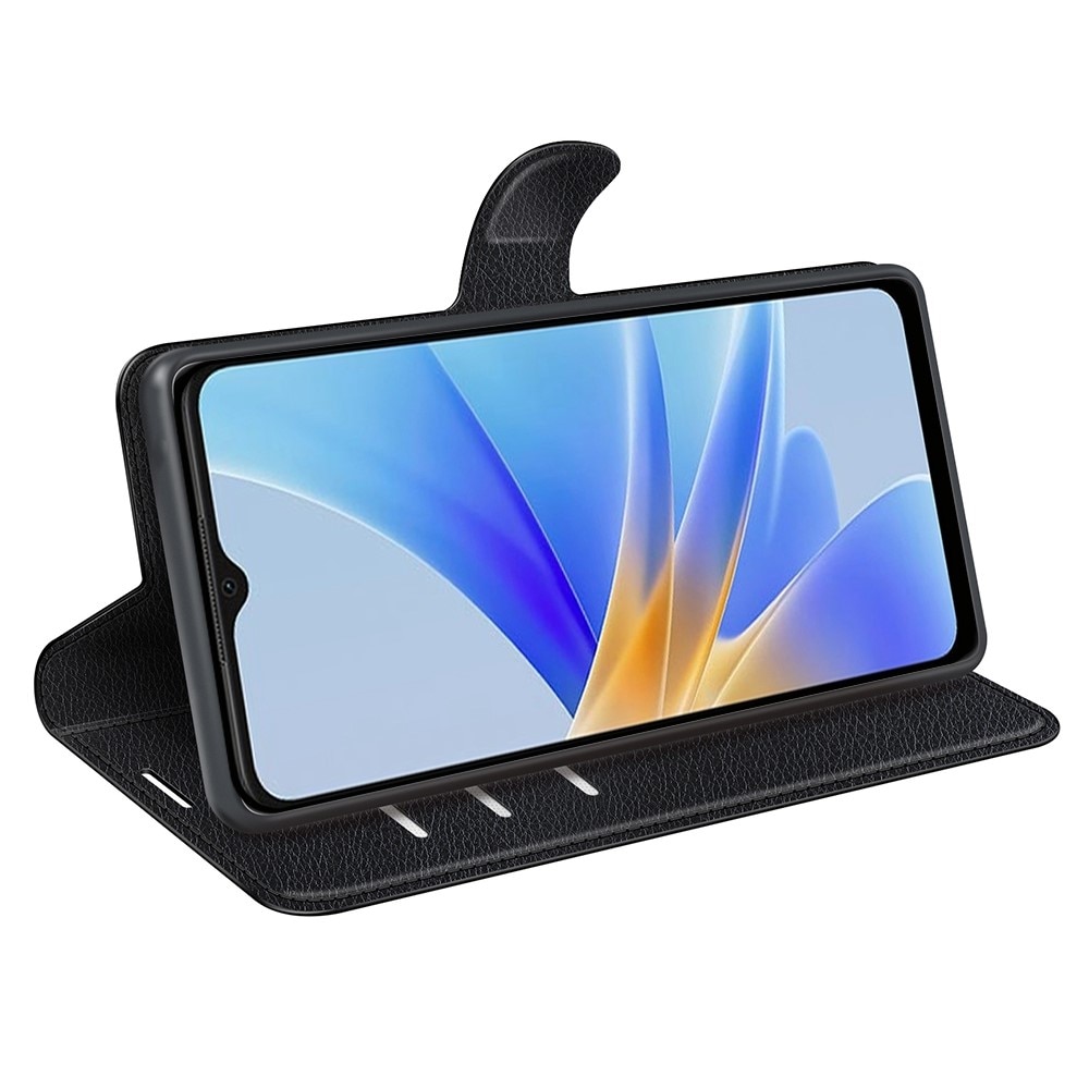 Cover portafoglio Oppo A17 Nero