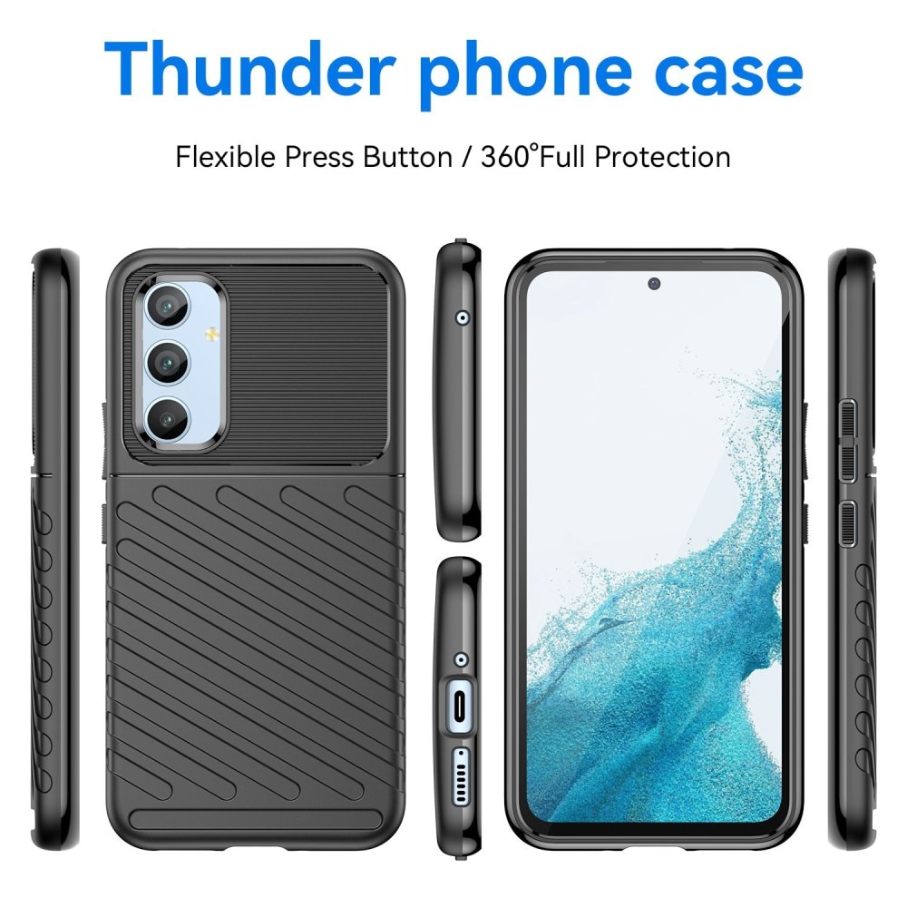 Cover Thunder TPU Samsung Galaxy A54 nero