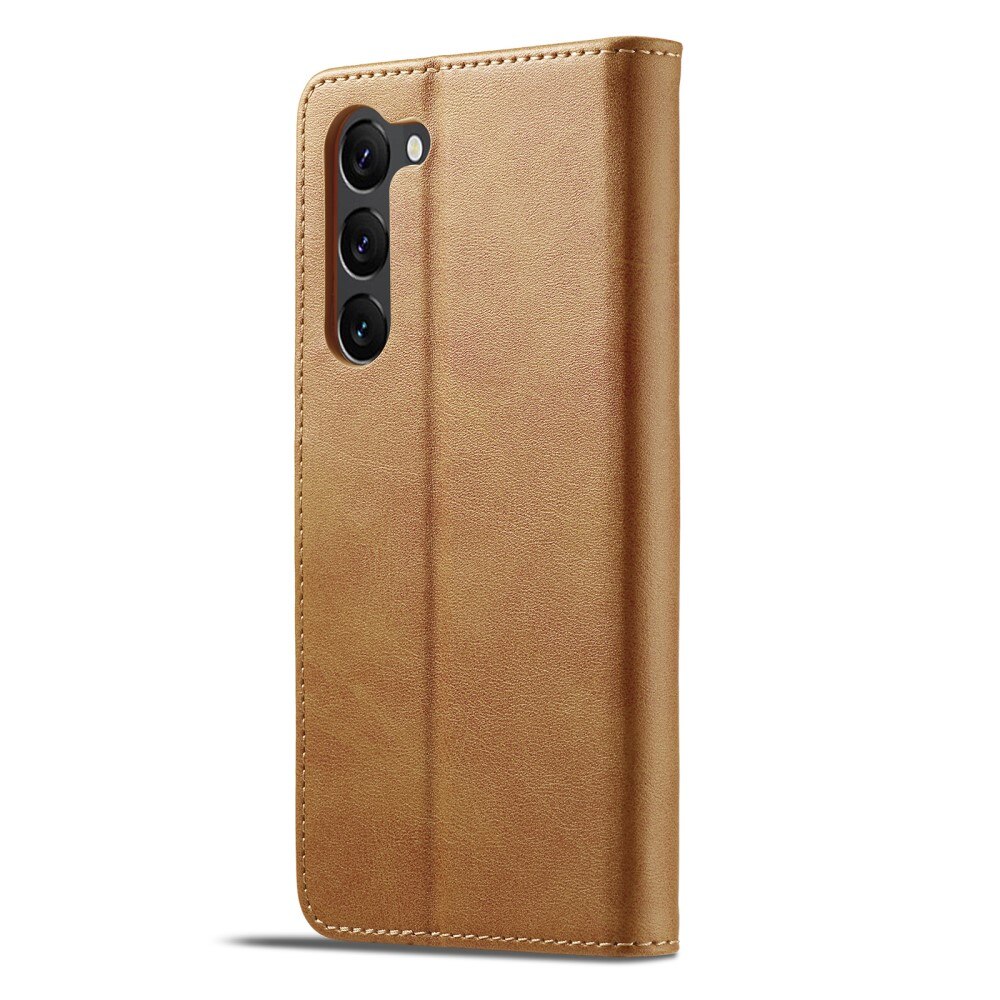 Custodie a portafoglio Samsung Galaxy S23 cognac