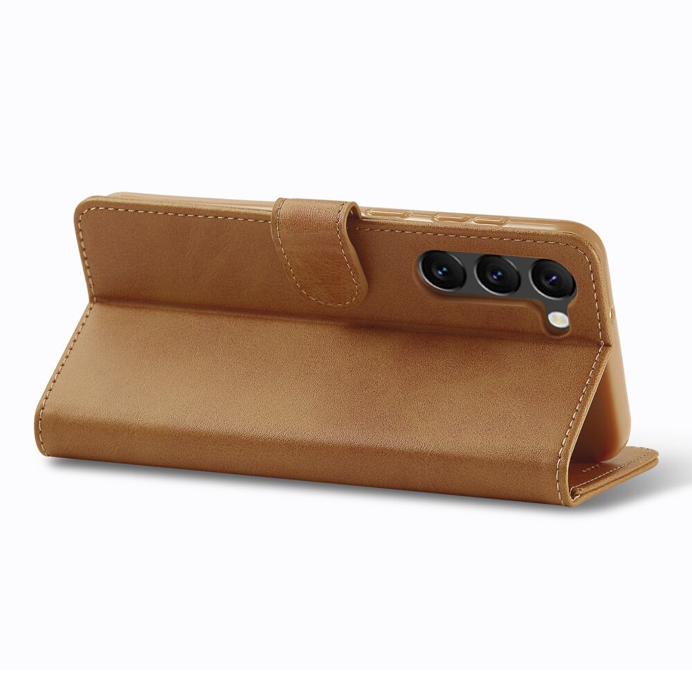 Custodie a portafoglio Samsung Galaxy S23 cognac