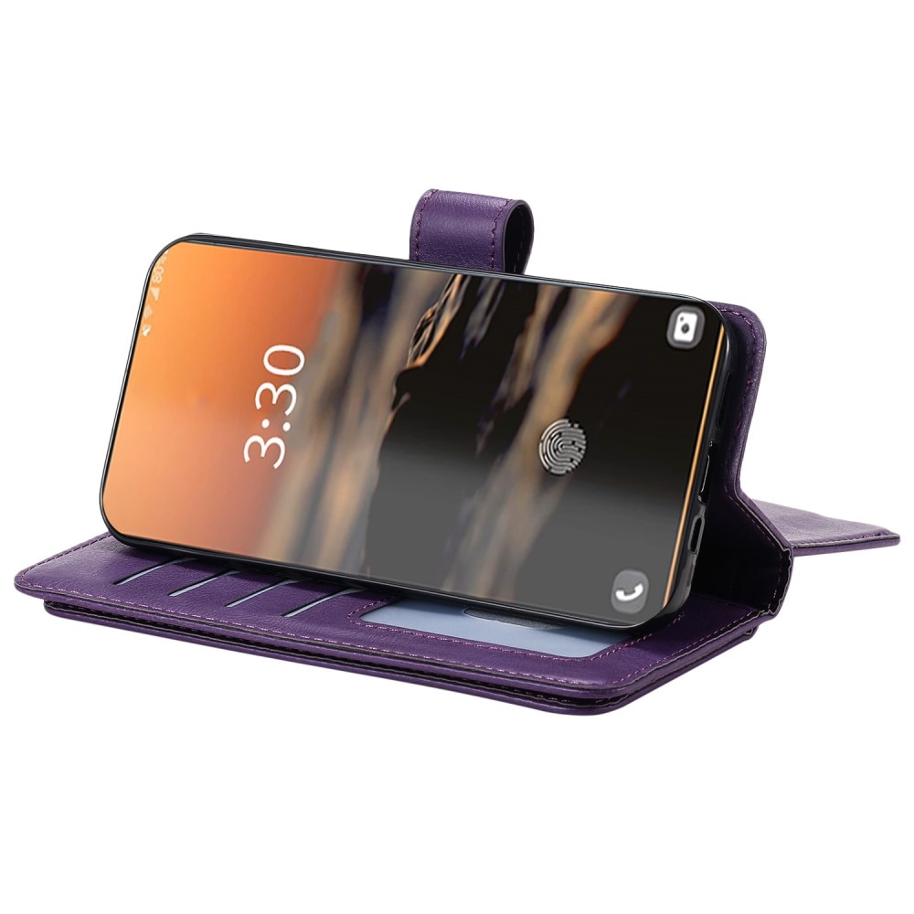 Cover portafoglio Multi-slot Samsung Galaxy S23 Ultra, viola