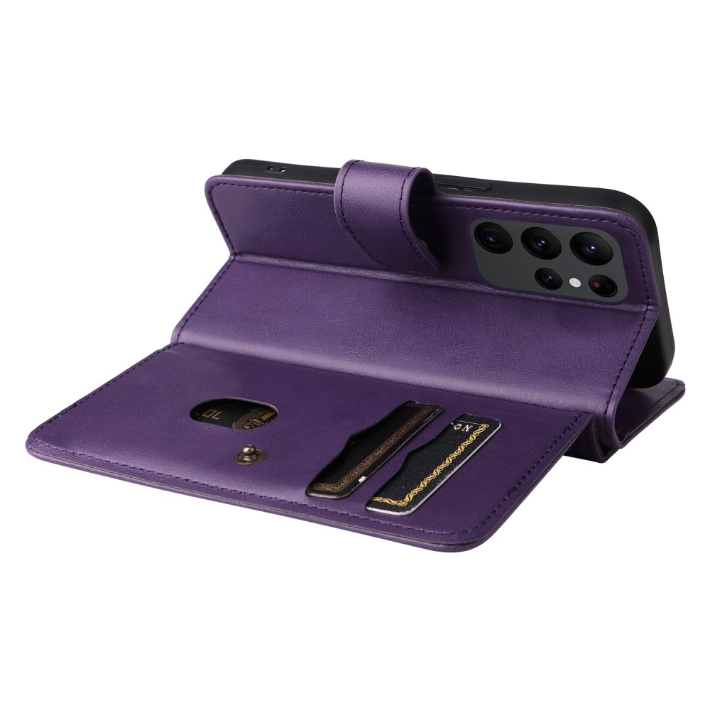 Cover portafoglio Multi-slot Samsung Galaxy S23 Ultra, viola