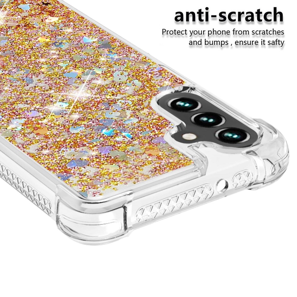 Cover Glitter Powder TPU Samsung Galaxy A54 oro