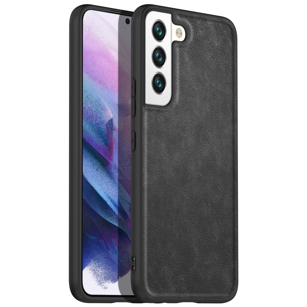 Cover in pelle Samsung Galaxy S24 Plus nero