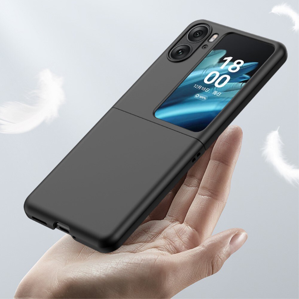 Cover dura gommata Oppo Find N2 Flip nero