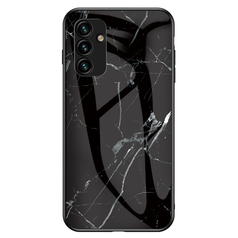 Custodia in vetro temperato Samsung Galaxy A14 marmo nero