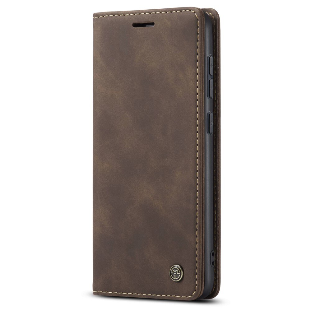 Custodie a portafoglio sottili Samsung Galaxy S23 Plus Marrone