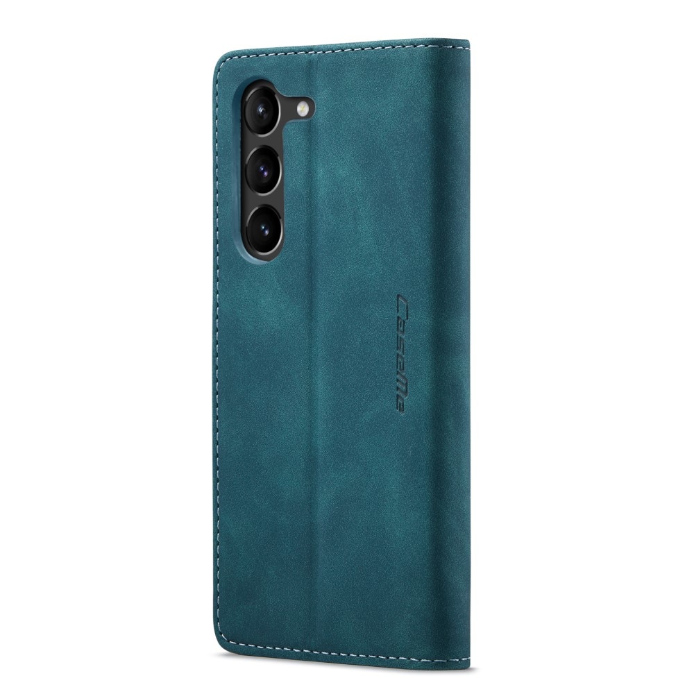 Custodie a portafoglio sottili Samsung Galaxy S23 Plus Blu