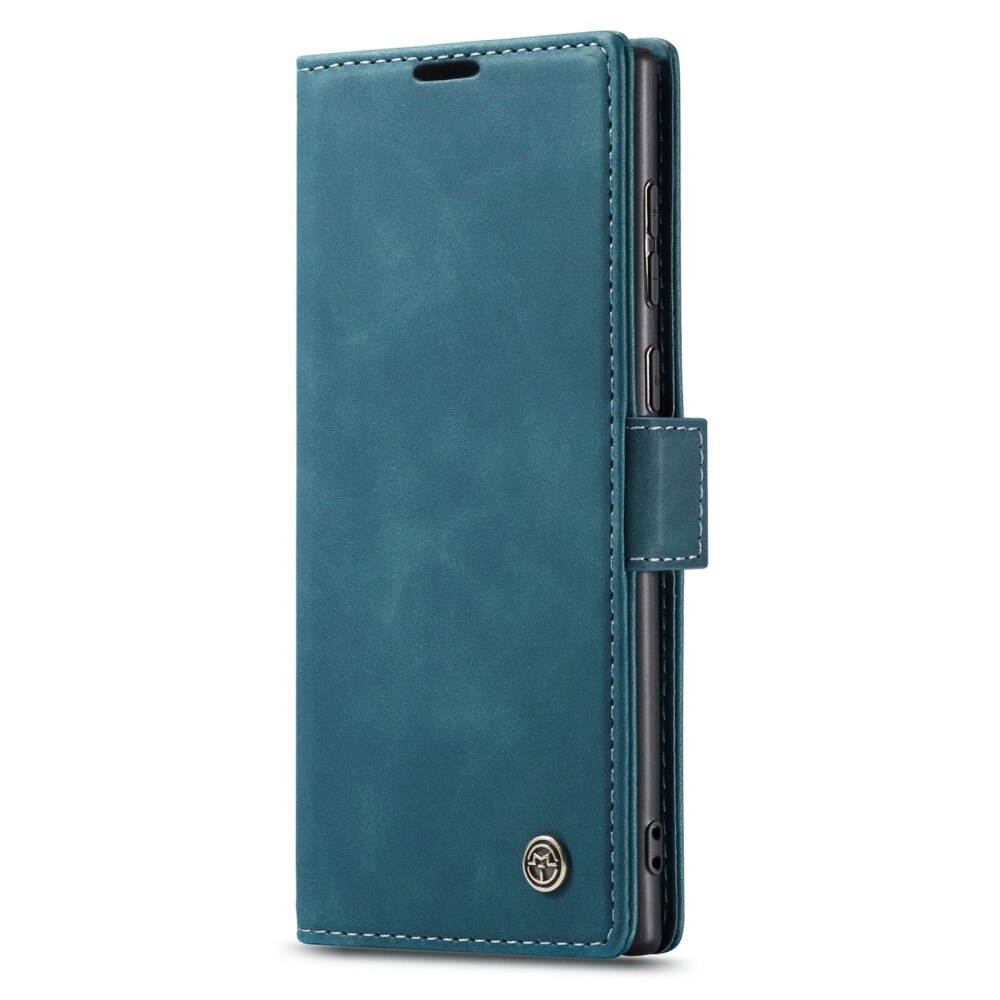 Custodie a portafoglio sottili Samsung Galaxy S23 Ultra Blu