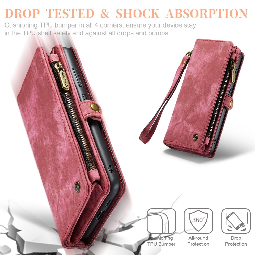 Cover portafoglio Multi-Slot Samsung Galaxy S23 rosso