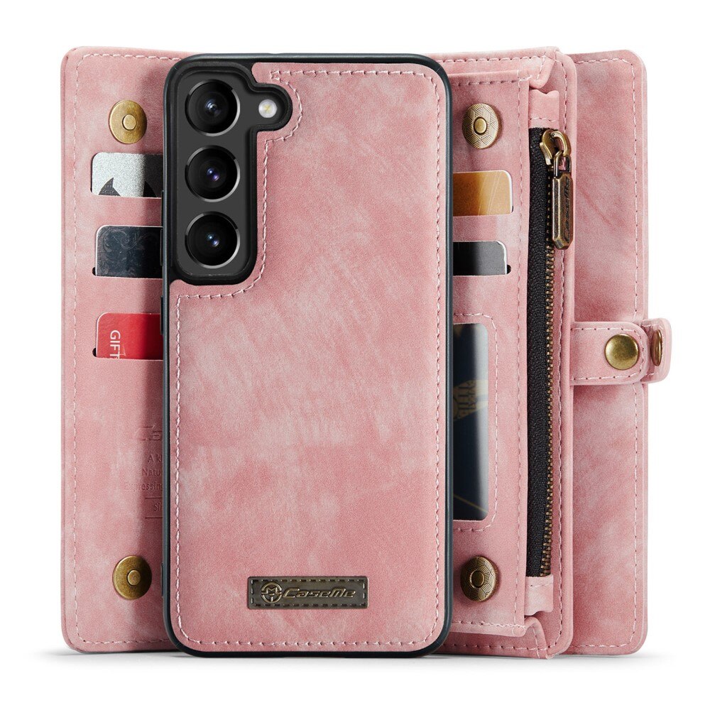 Cover portafoglio Multi-Slot Samsung Galaxy S23 rosa