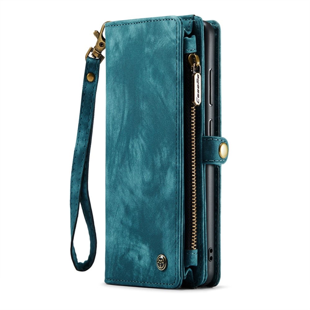 Cover portafoglio Multi-Slot Samsung Galaxy S23 Plus Blu