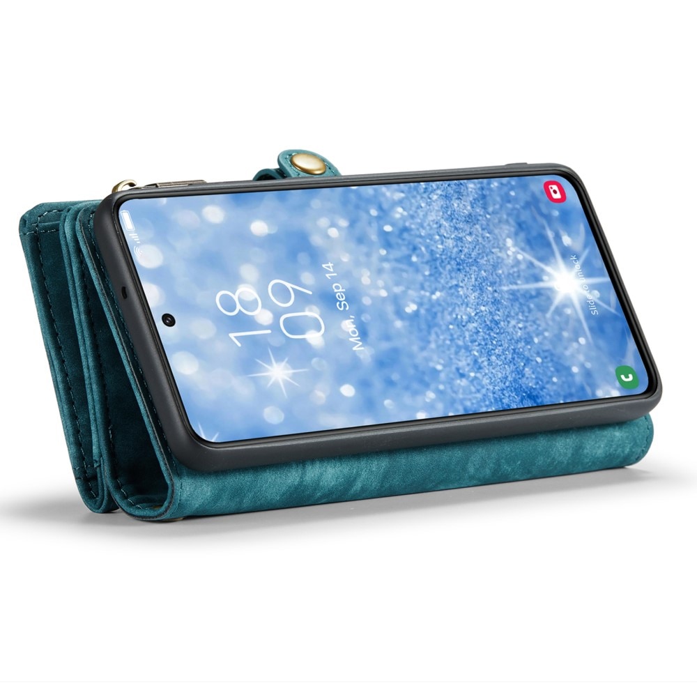 Cover portafoglio Multi-Slot Samsung Galaxy S23 Plus Blu