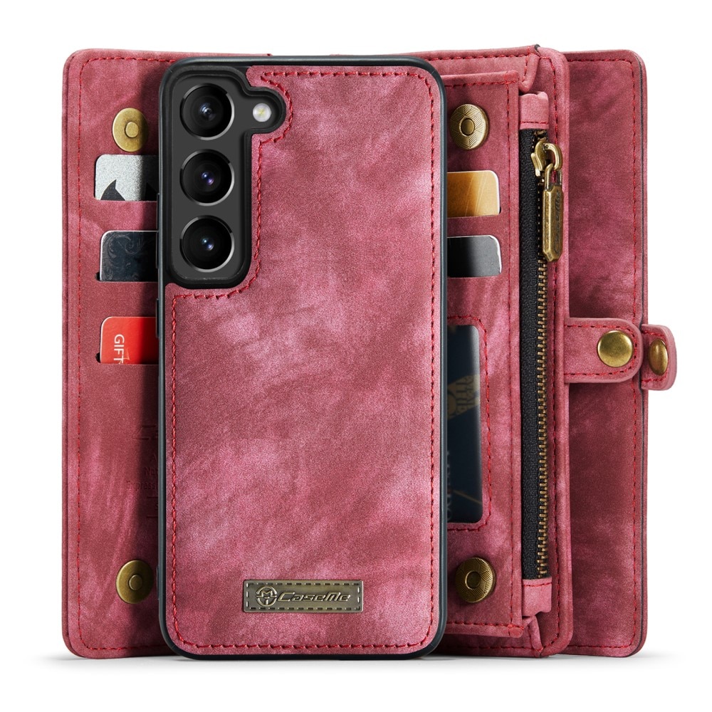 Cover portafoglio Multi-Slot Samsung Galaxy S23 Plus rosso