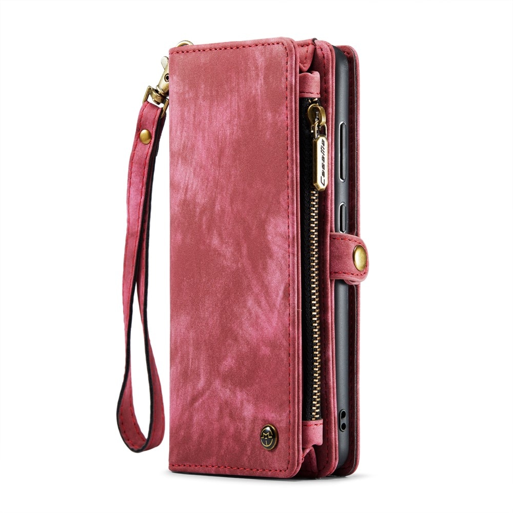 Cover portafoglio Multi-Slot Samsung Galaxy S23 Plus Rosso