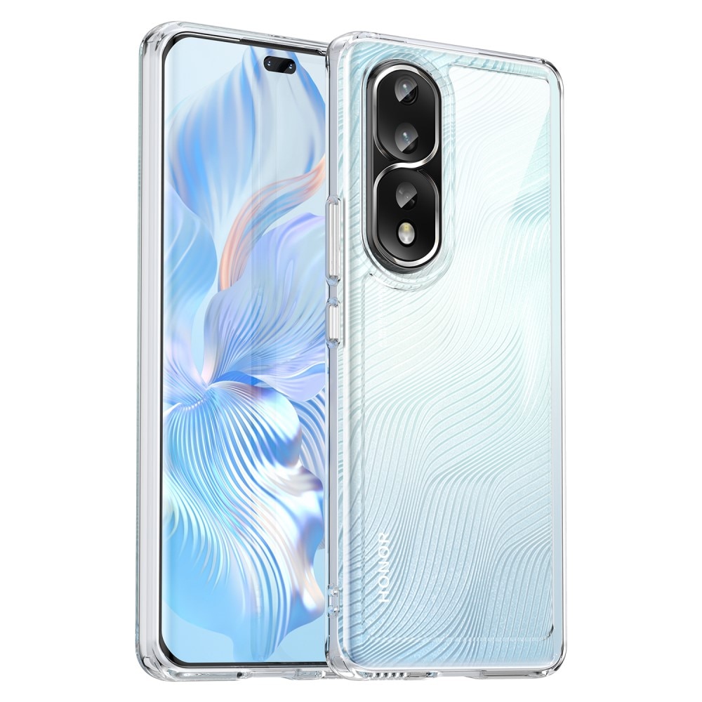 Cover ibrido Crystal Hybrid per Honor 80 Pro, trasparente