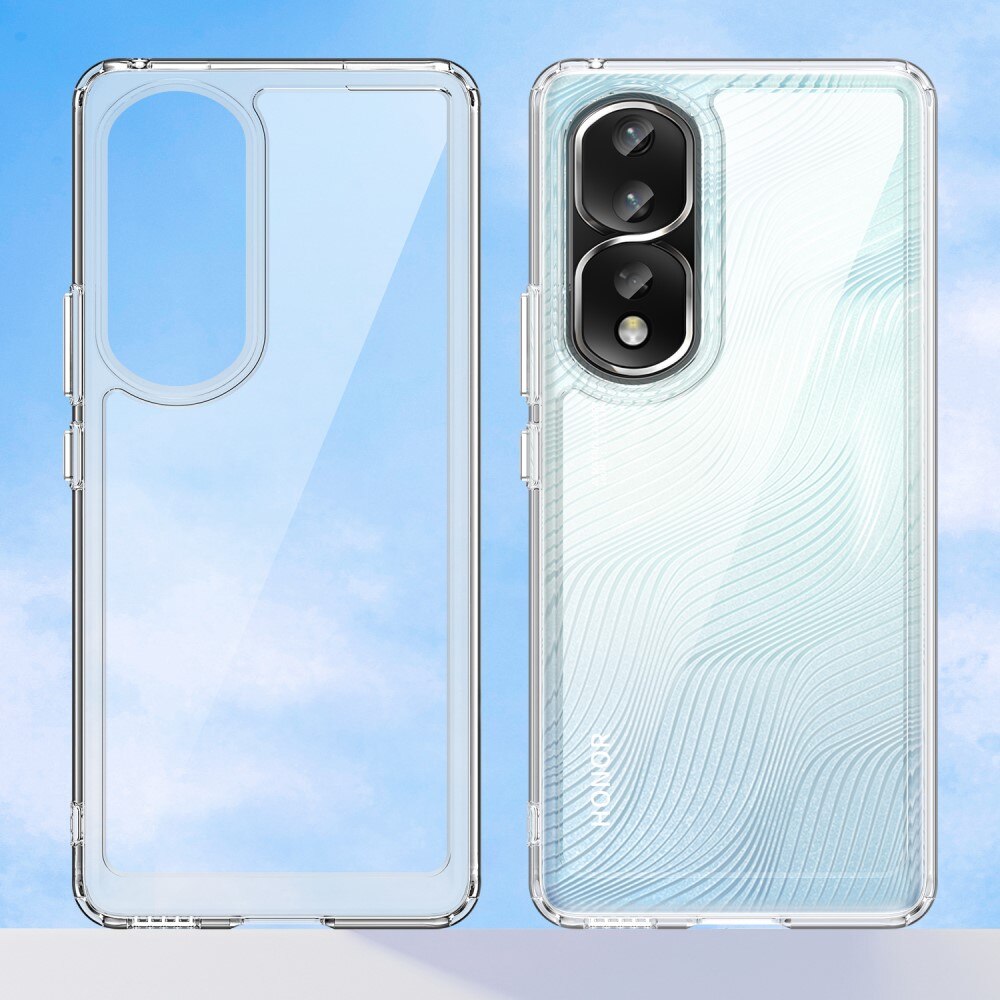 Cover ibrido Crystal Hybrid per Honor 80 Pro, trasparente