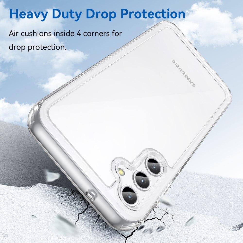 Cover ibride per Samsung Galaxy A14 trasparente