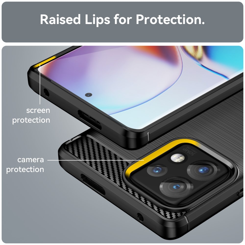 Cover TPU Brushed Motorola Edge 40 Pro Black
