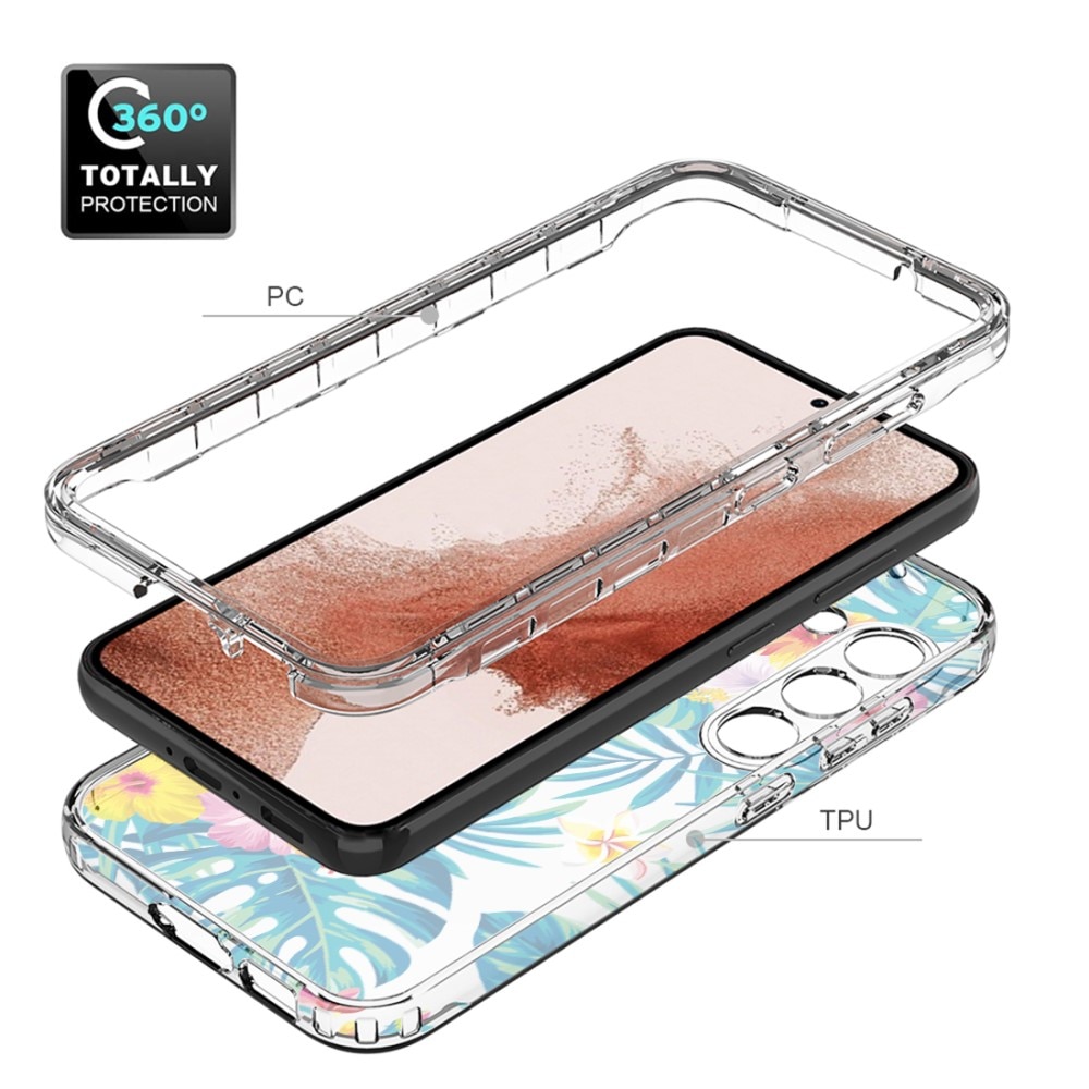 Cover protezione totale Samsung Galaxy S23 giungla