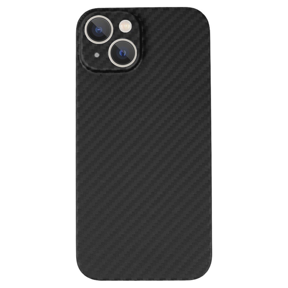 Cover sottile Fibra aramidica iPhone 14 nero