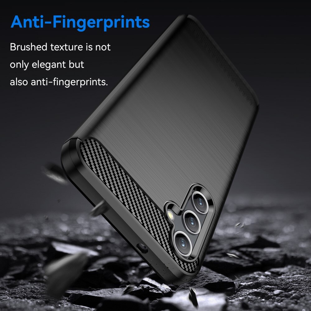 Cover TPU Brushed Samsung Galaxy A14 Nero