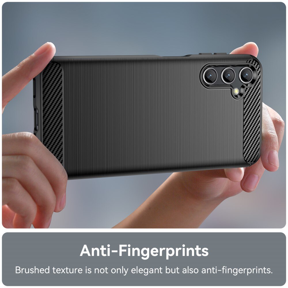 Cover TPU Brushed Samsung Galaxy A14 Nero