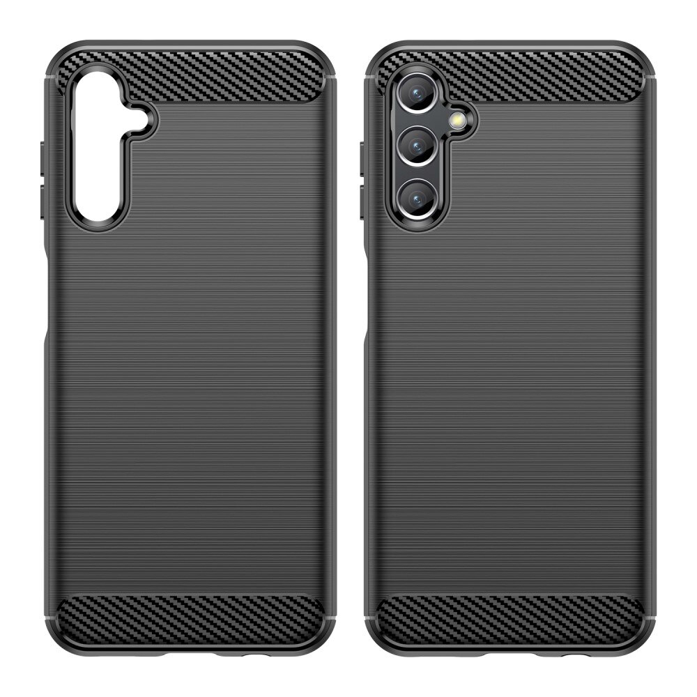 Cover TPU Brushed Samsung Galaxy A14 Nero