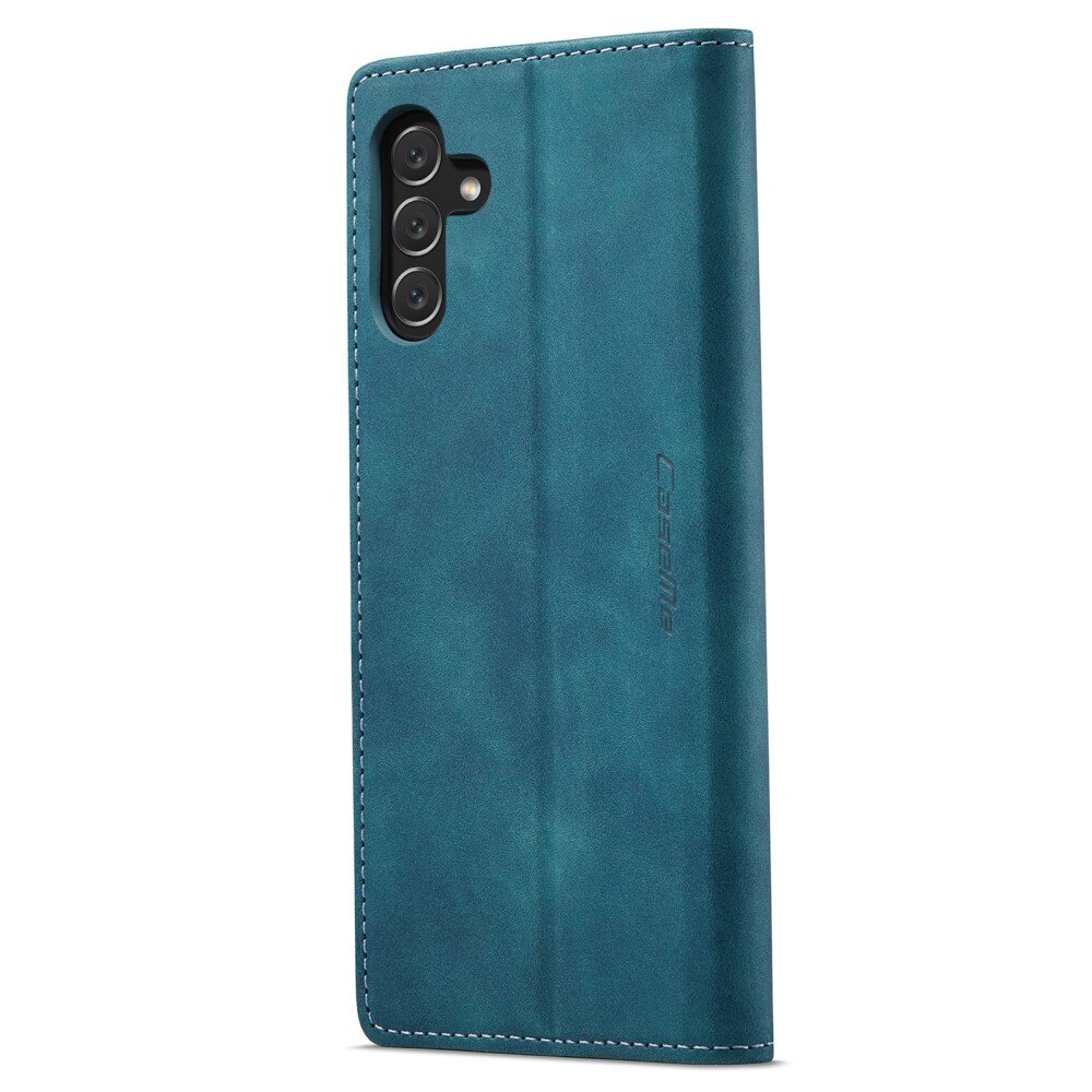 Custodie a portafoglio sottili Samsung Galaxy A14 Blu
