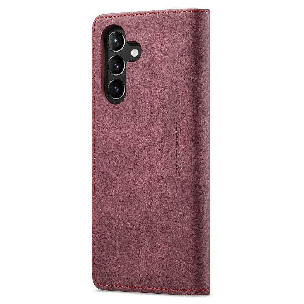 Custodie a portafoglio sottili Samsung Galaxy A54 Rosso
