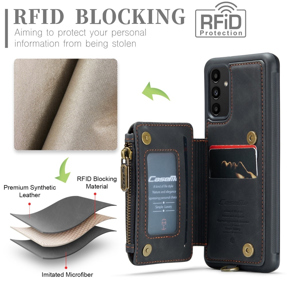 Cover Multi-Slot Samsung Galaxy A14 nero