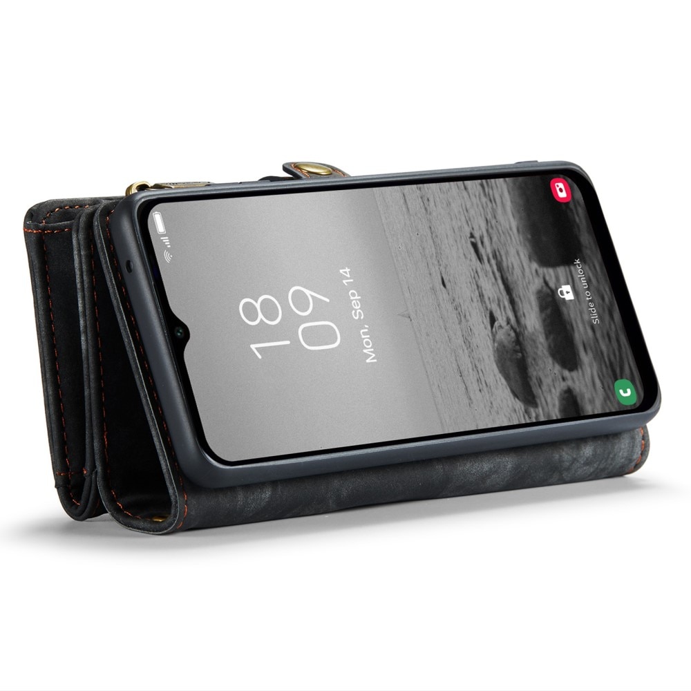 Cover portafoglio Multi-Slot Samsung Galaxy A14 Grigio