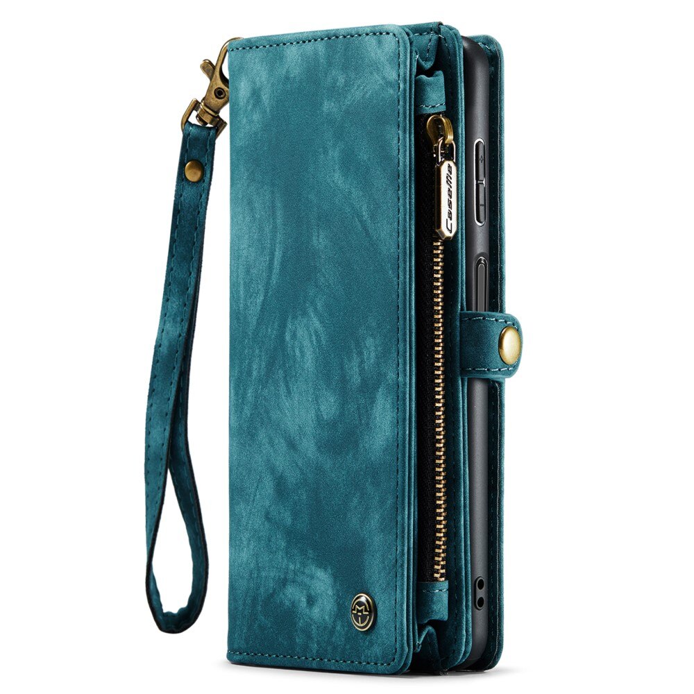 Cover portafoglio Multi-Slot Samsung Galaxy A14 Blu
