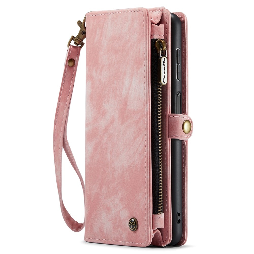 Cover portafoglio Multi-Slot Samsung Galaxy A14 Rosa