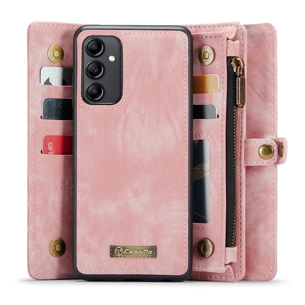 Cover portafoglio Multi-Slot Samsung Galaxy A14 rosa