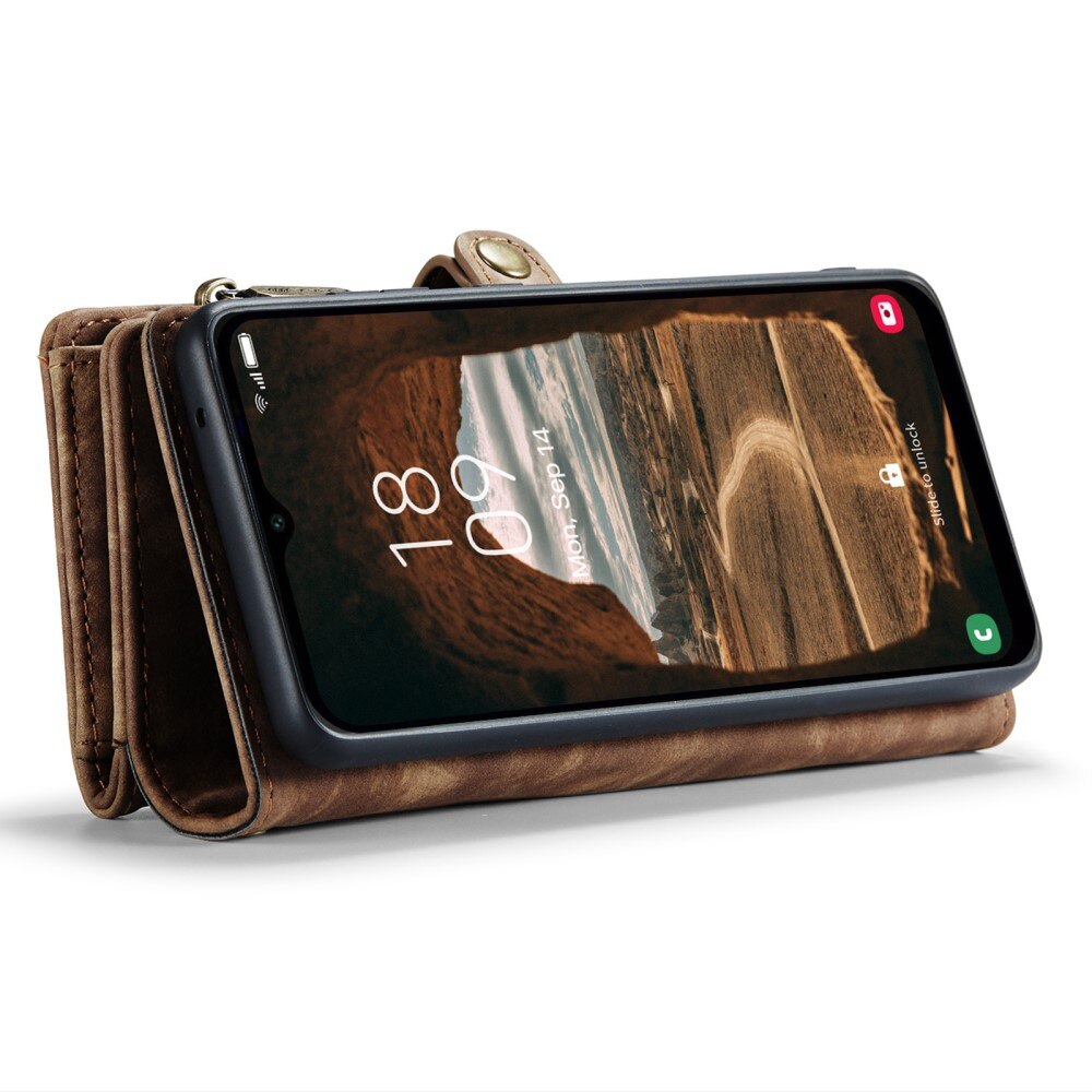 Cover portafoglio Multi-Slot Samsung Galaxy A14 Marrone