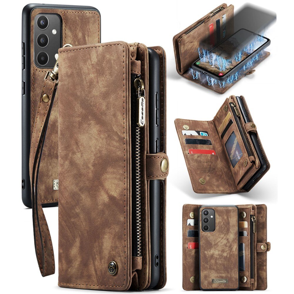 Cover portafoglio Multi-Slot Sony Xperia 10 VI marrone