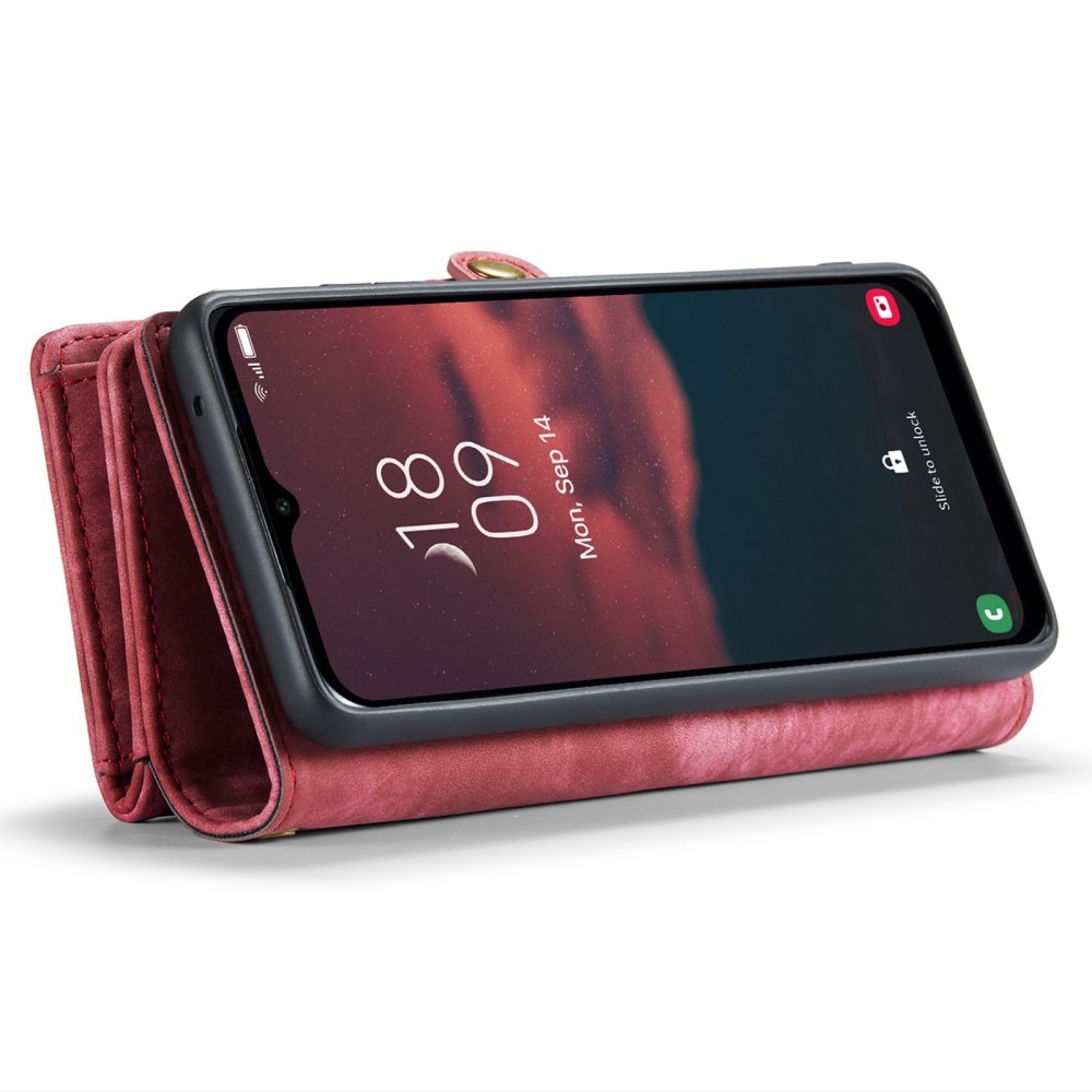 Cover portafoglio Multi-Slot Samsung Galaxy A54 rosso