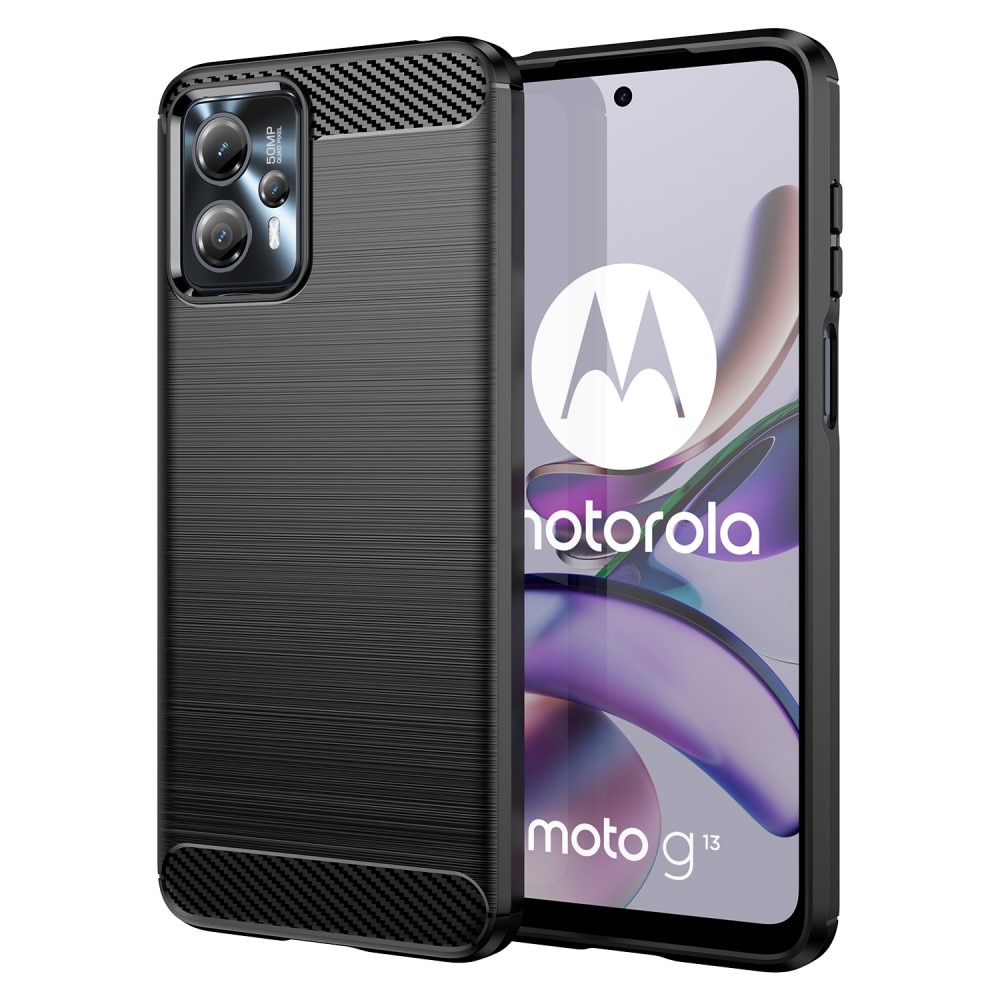 Cover TPU Brushed Motorola Moto G23 Black