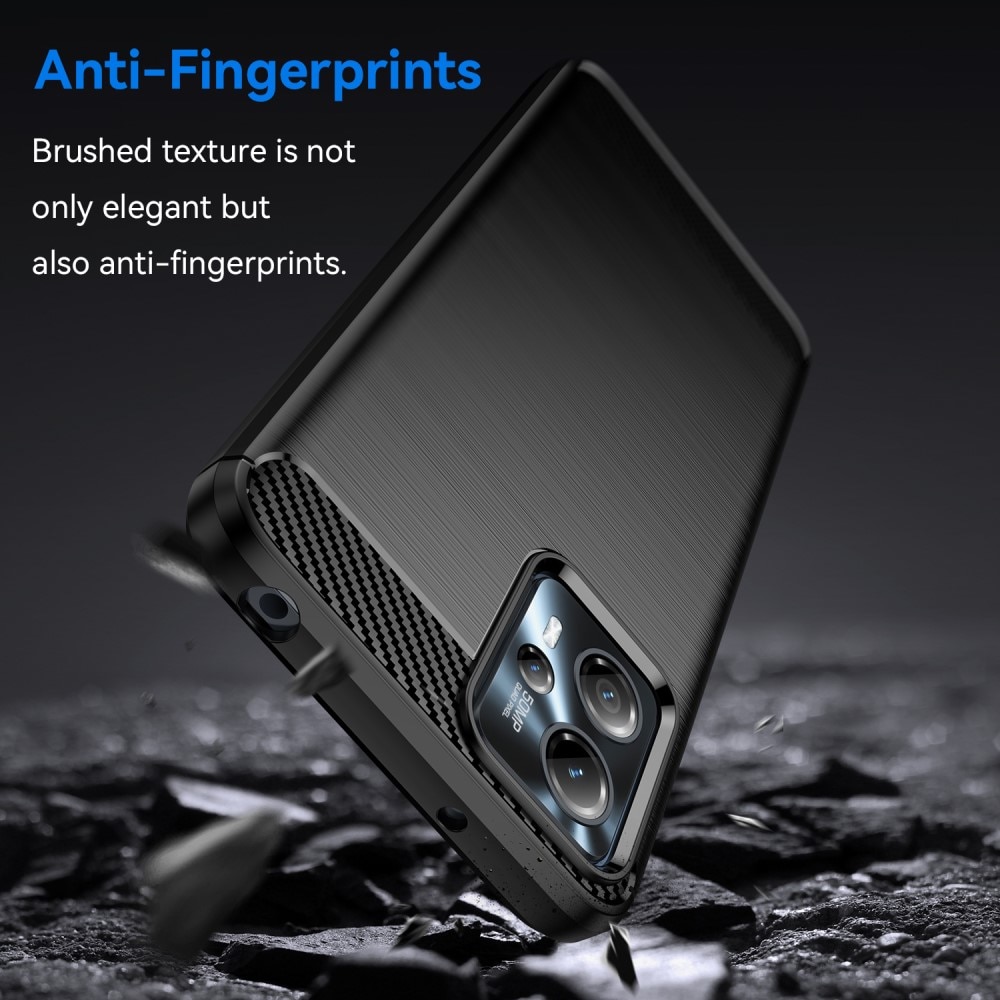 Cover TPU Brushed Motorola Moto G23 Nero