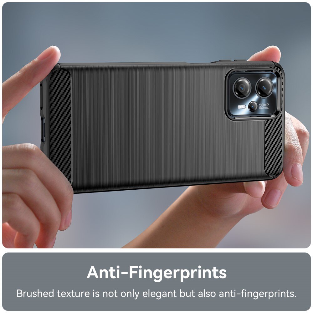 Cover TPU Brushed Motorola Moto G23 Nero