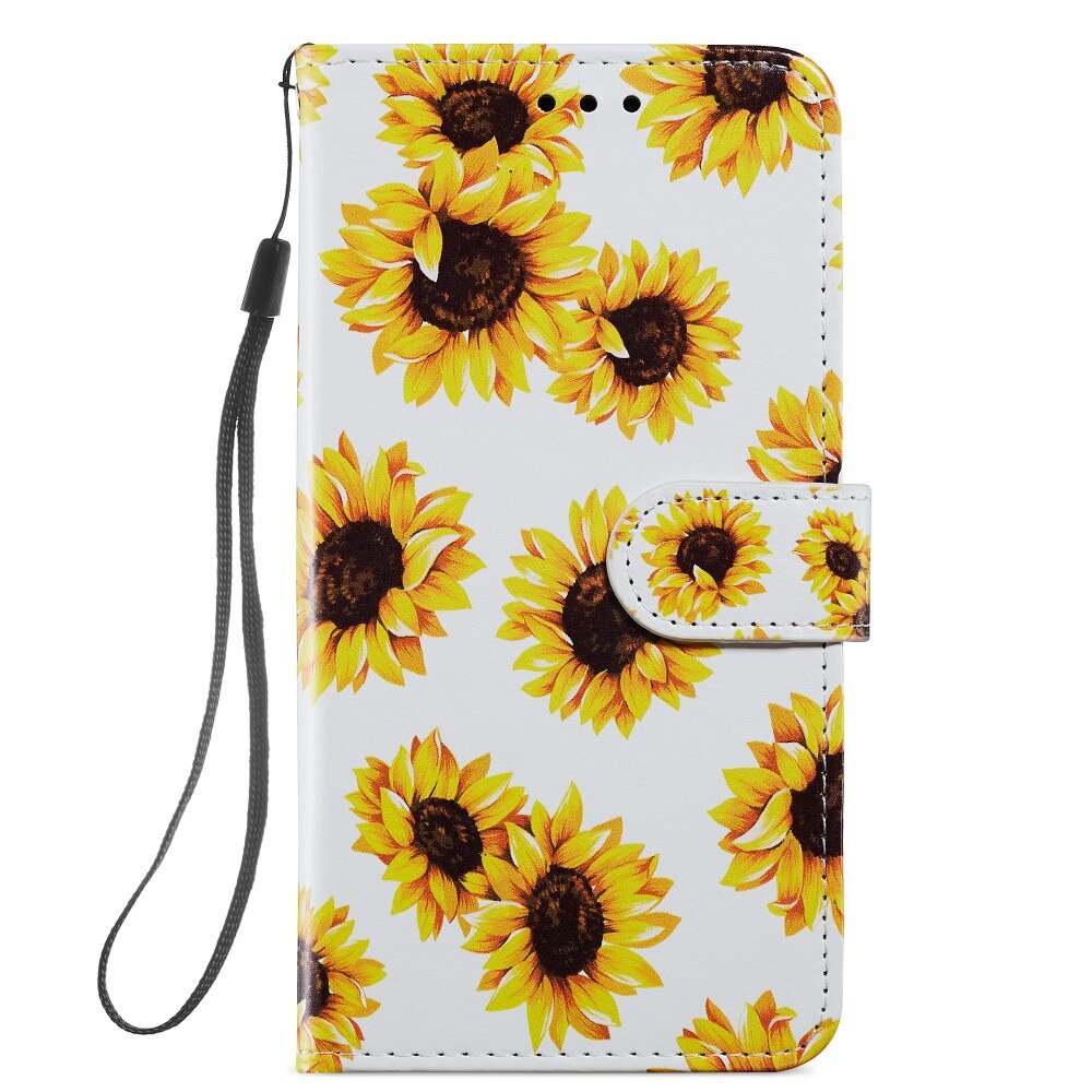 Cover portafoglio Samsung Galaxy A14 girasole