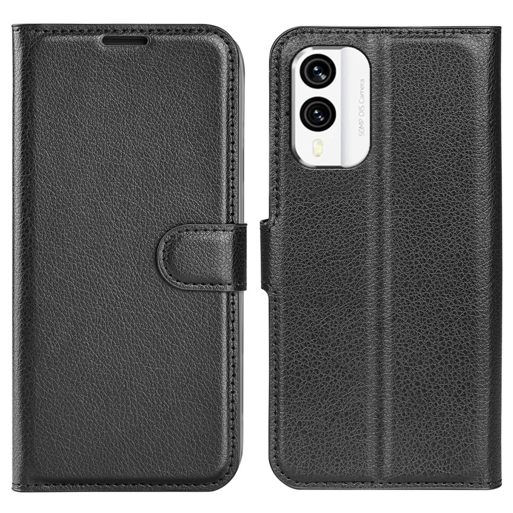Cover portafoglio  Nokia X30 Nero