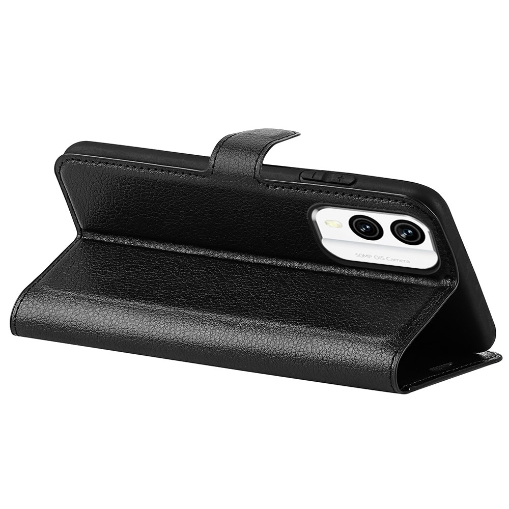 Cover portafoglio  Nokia X30 Nero