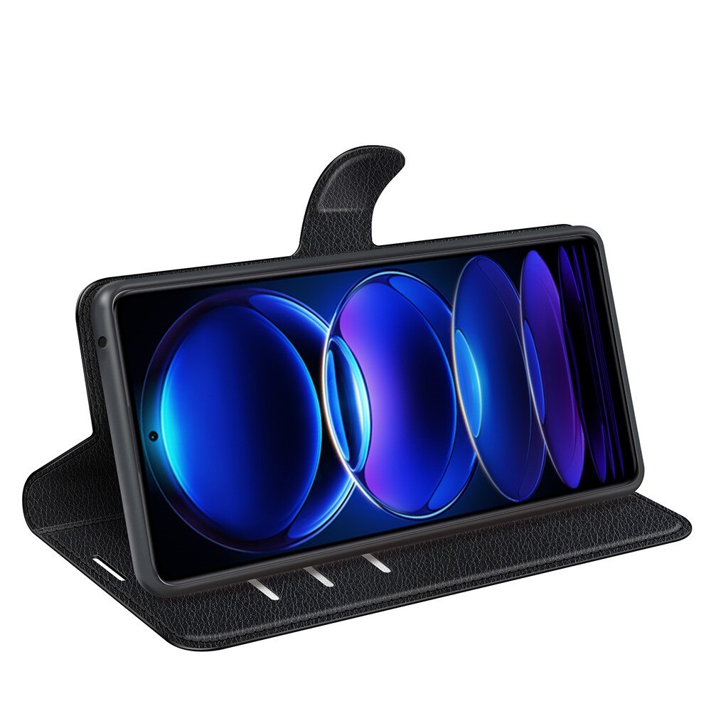 Cover portafoglio Xiaomi Redmi Note 12 Pro Nero